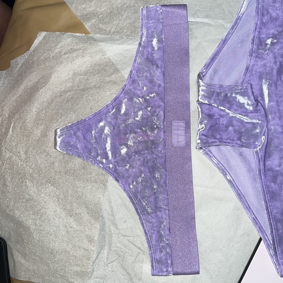 2pcs UNISEX Victoria’s Secret/PINK VELVET Boyshort & Thong Underwear - Picture 5 of 15
